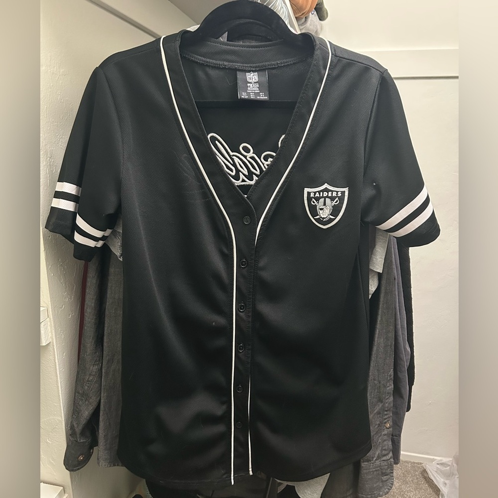 Raiders Baseball Jersey